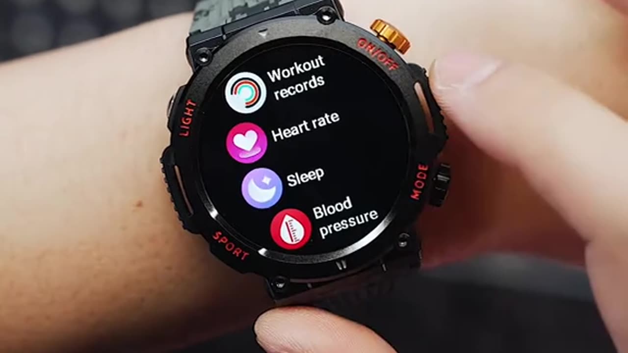I found a smart watch that is awesome, and it also has led lights