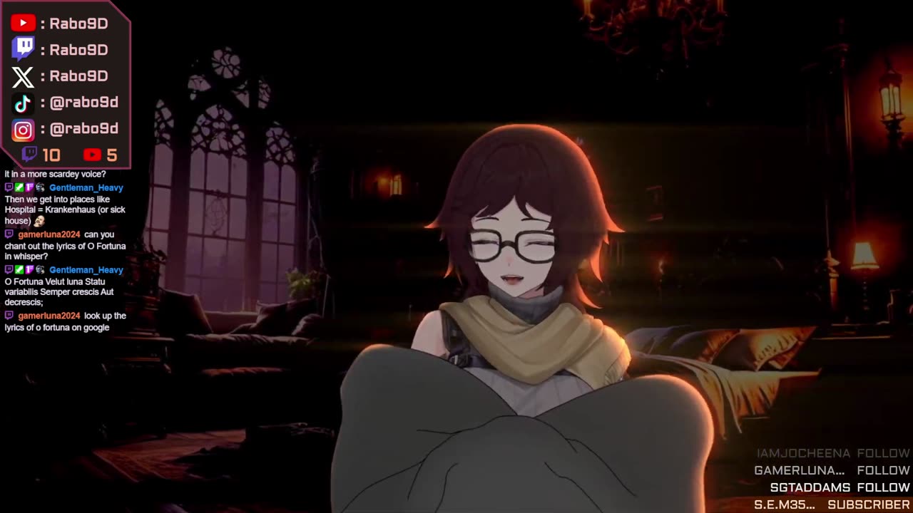🛏️[ASMR]Goth VTuber Wraps You In Blankets!🛌💤 [vod archive]