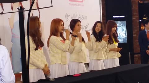 150228 CLC 여의도 팬싸인회 엔딩 직캠