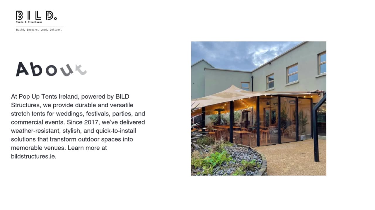 Pop Up Tents Ireland – Durable & Versatile Event Solutions
