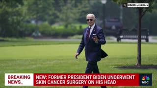 JUST IN: Biden undergoes skin cancer surgery