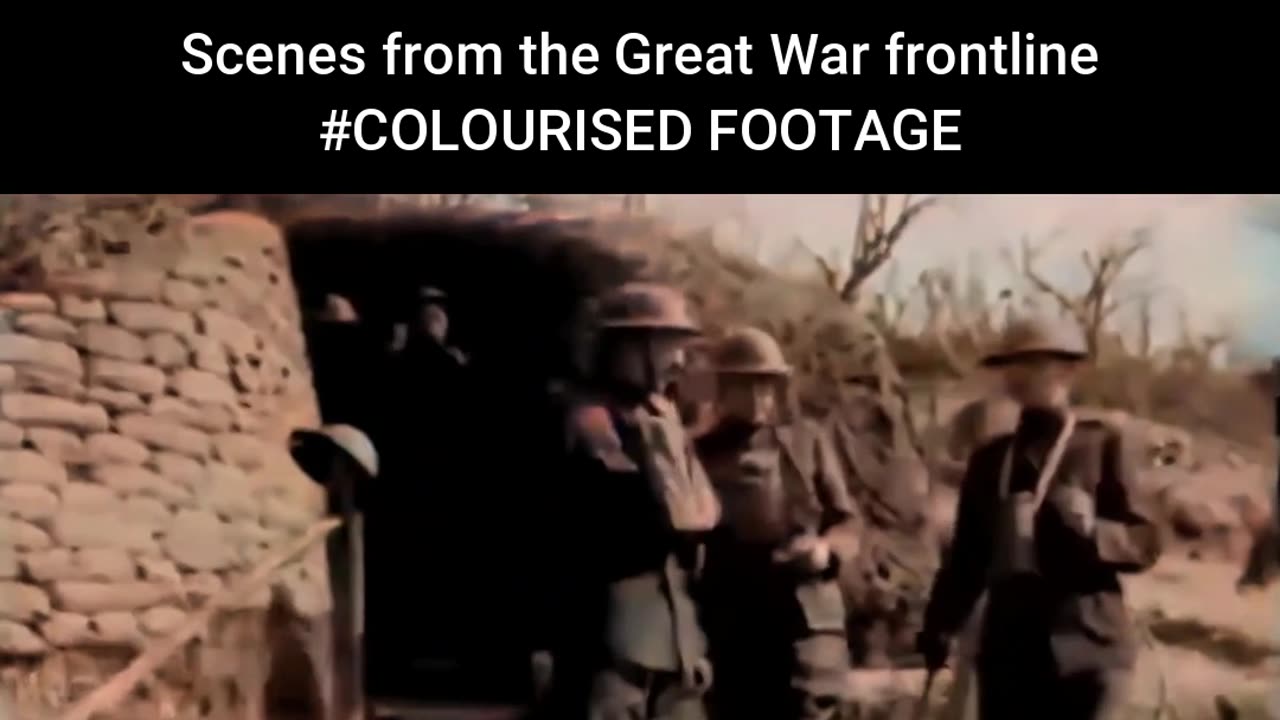 British Artillery Firing on Western Front Great War
