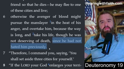 Deuteronomy 19: Cities of Refuge and True Justice – Protection, Boundaries, and Witness Integrity