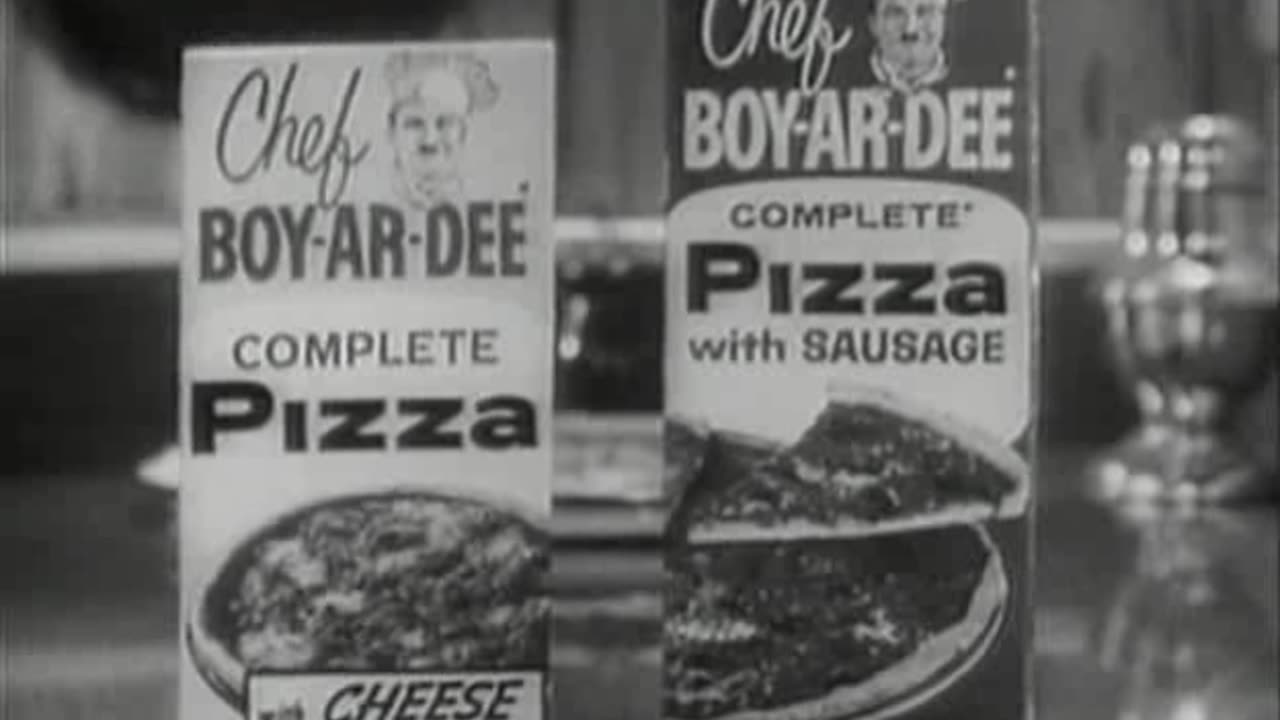 Commercial - Chef Boy-ar-dee Complete Pizza [1964]