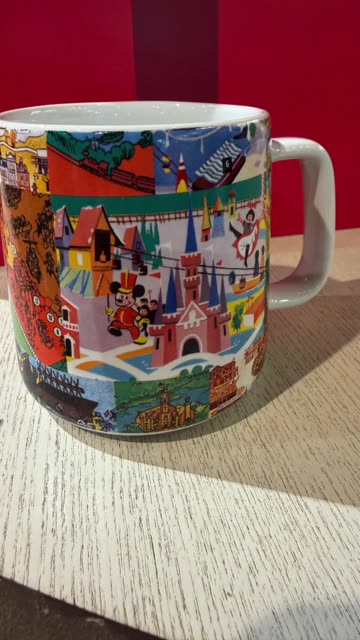 Disney Parks Magic Kingdom Ceramic Mug #shorts
