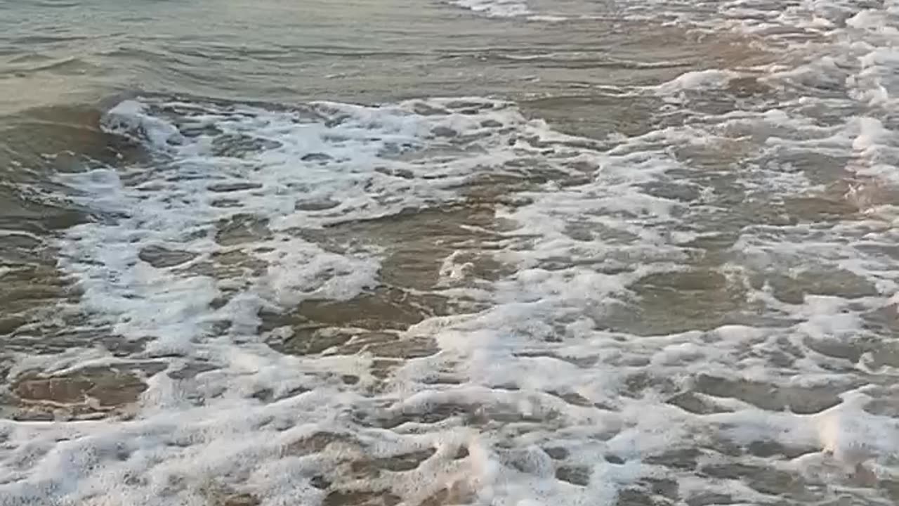 The shore of rough sea🌊
