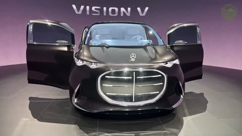 2026 Mercedes Vision V - New Luxury Van in details