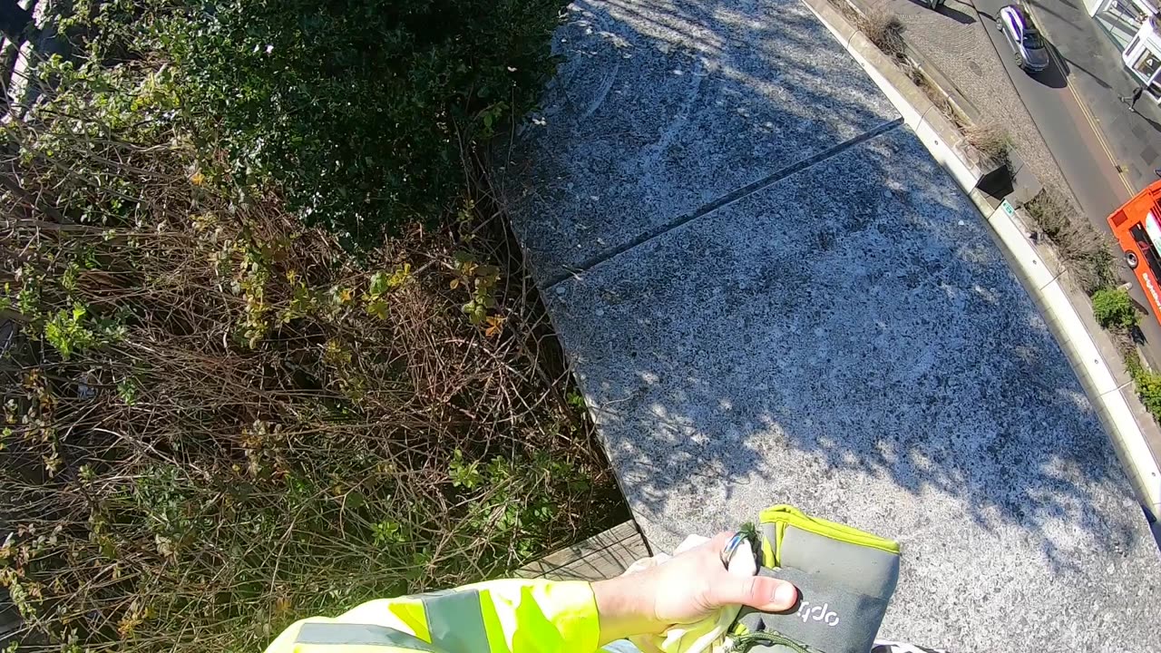 Exit the WHO banner drop Edinburgh National Museum