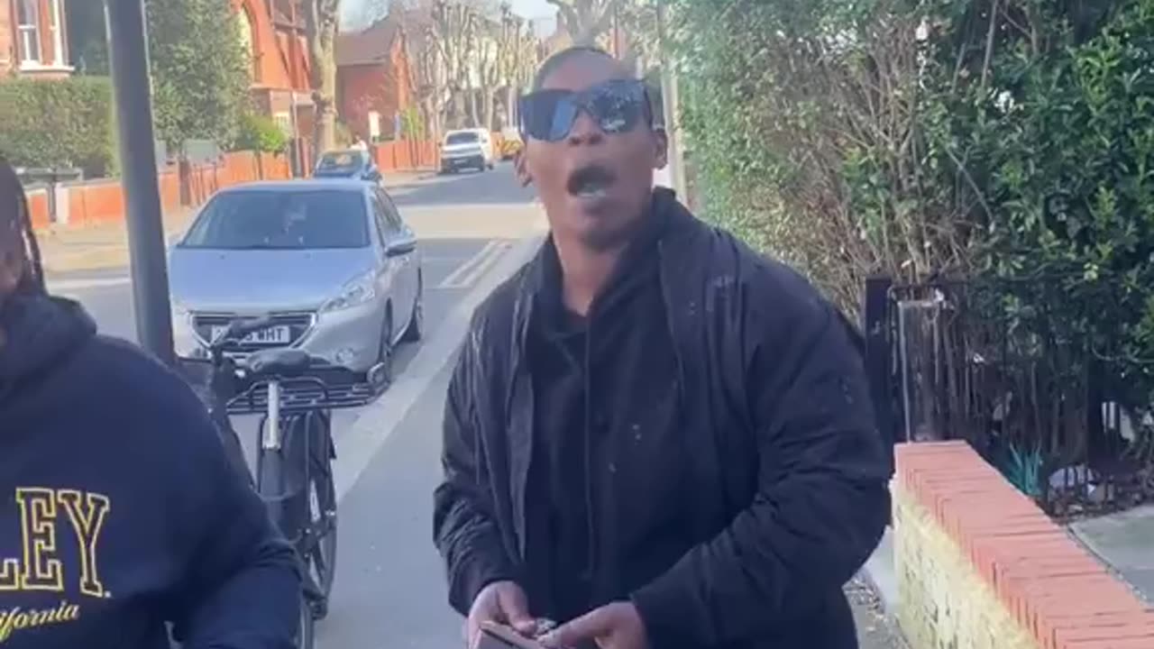 African attacks woman and child