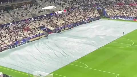 Unfolding the ground, Asia cup opening ceremony