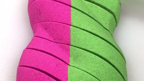 Very Satisfying and Relaxing Kinetic Sand ASMR