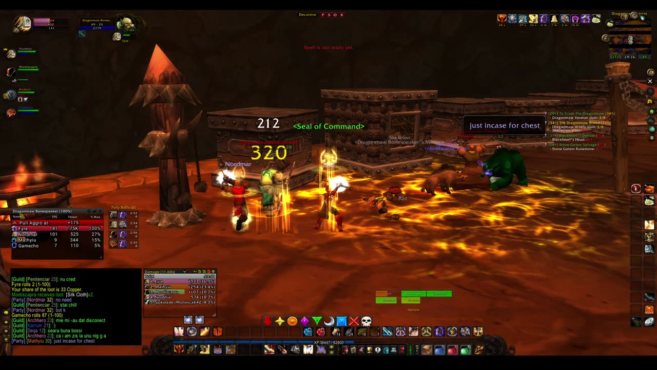 Turtle wow - The new server Ambershire - Paladin POV - Dragonmaw Retreat - new custom dungeon
