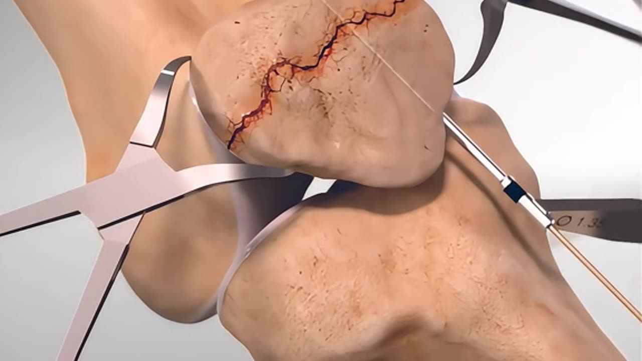 Patella Fracture Repair Surgery (3D Animation)