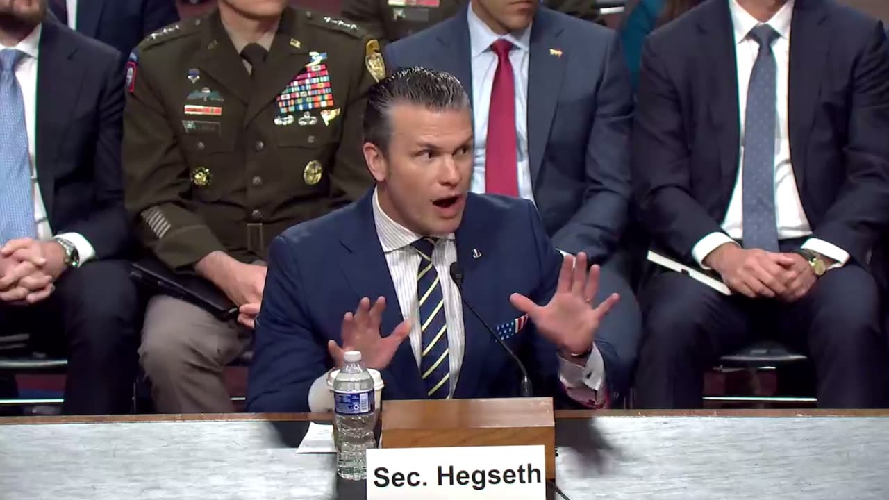 Senator Banks talks military recruitment numbers with Secretary Hegseth - SASC 6.18.25