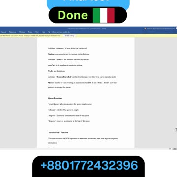 Student Work (Assignment) | CS11929 CS Project : Data Structure Task | Bologna University