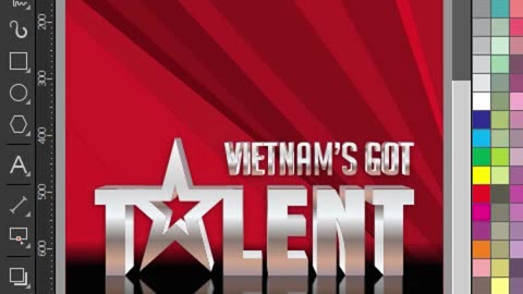 How to create Got Talent show typography using CorelDraw