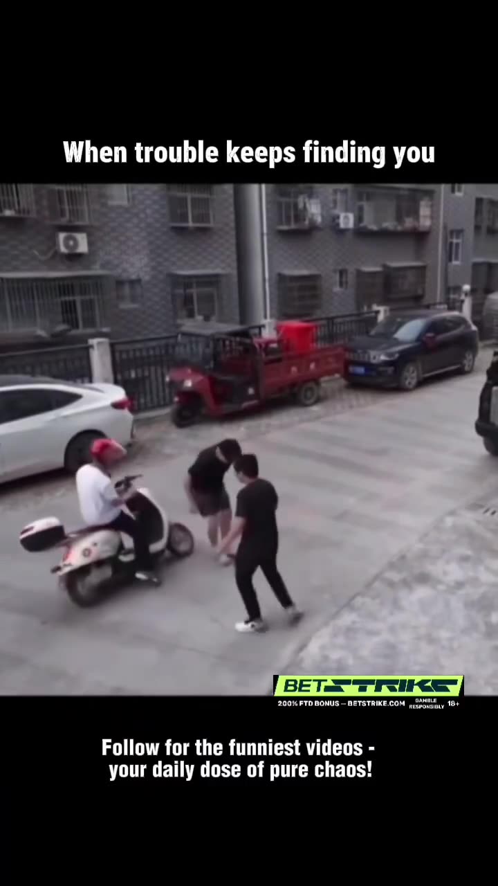 When trouble falls into you