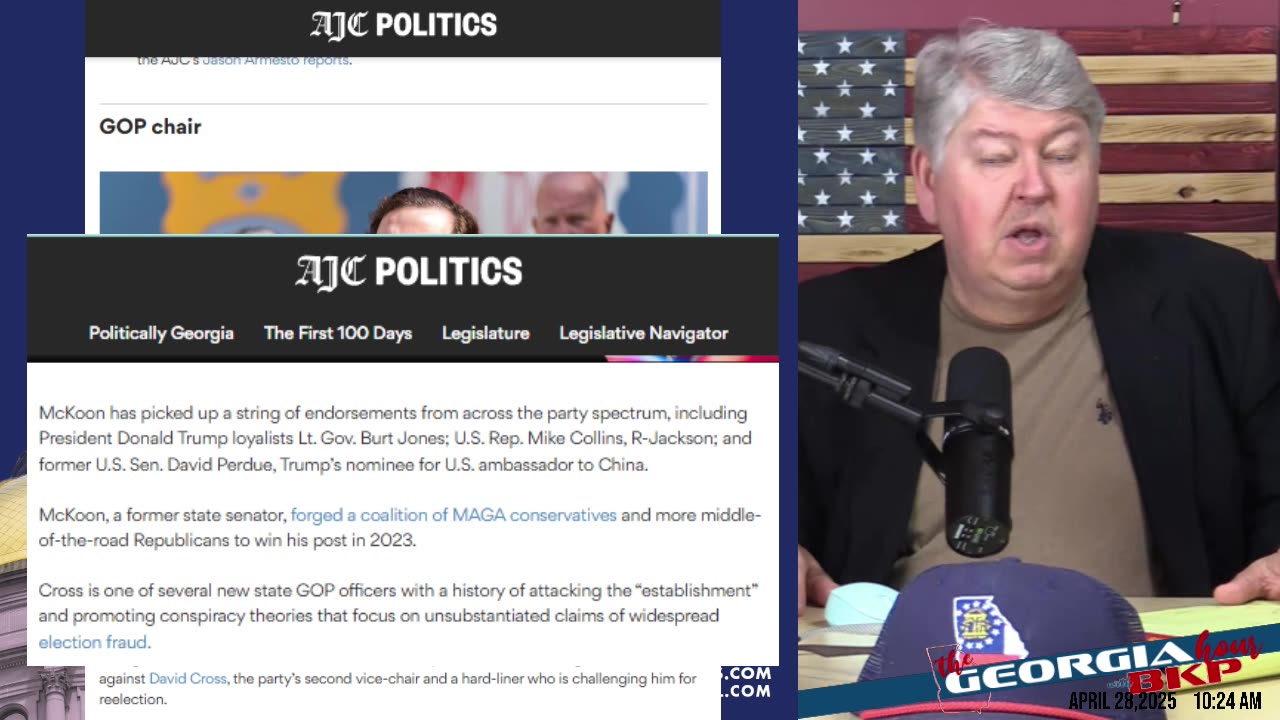 Georgia GOP's Push to Suppress MAGA and Grassroots Influence