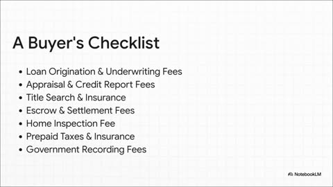 Closing Cost A Deeper Look