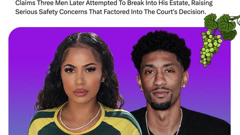 Former Laker Christian Wood granted custody; Ex Yasmine Lopez Plotted Hit And Men Tried Breaking In.