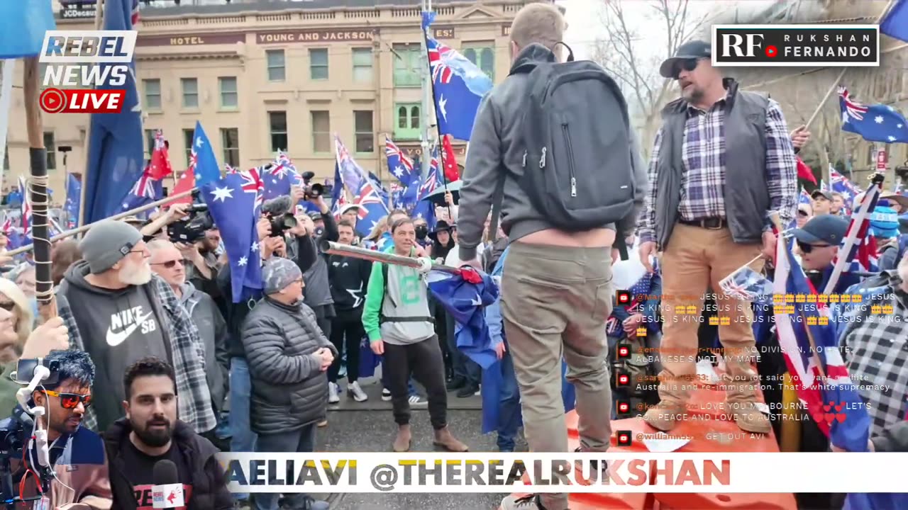 23-March for Australia_Melbourne_31/08/2025_Rebel News Coverage Breakdown