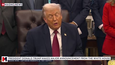 🇺🇸 President Trump Advances MAGA Agenda with Historic New Plan from The White House [LIVE]