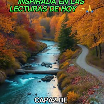 🙏✨Oración Inspirada en las Lecturas de Hoy ✨🙏