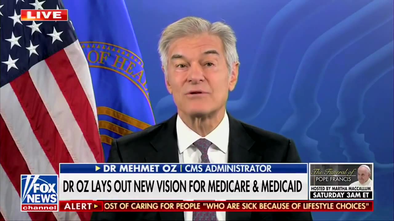 Dr Oz Lays Out New Vision for Medicare and Medicaid