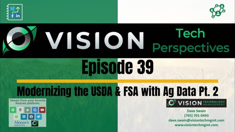 Modernizing the USDA & FSA, Part #2 (#39)