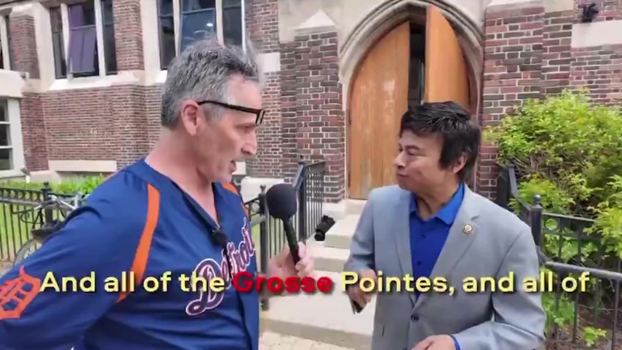 Rep. Shri Thanedar stumped when asked to name areas in his district