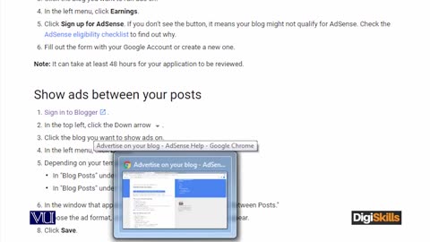 142 Blogger com - Earn money from your Blog through Google AdSense