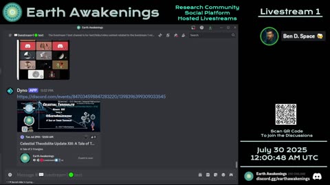 Earth Awakenings - Livestream 1 - #3325