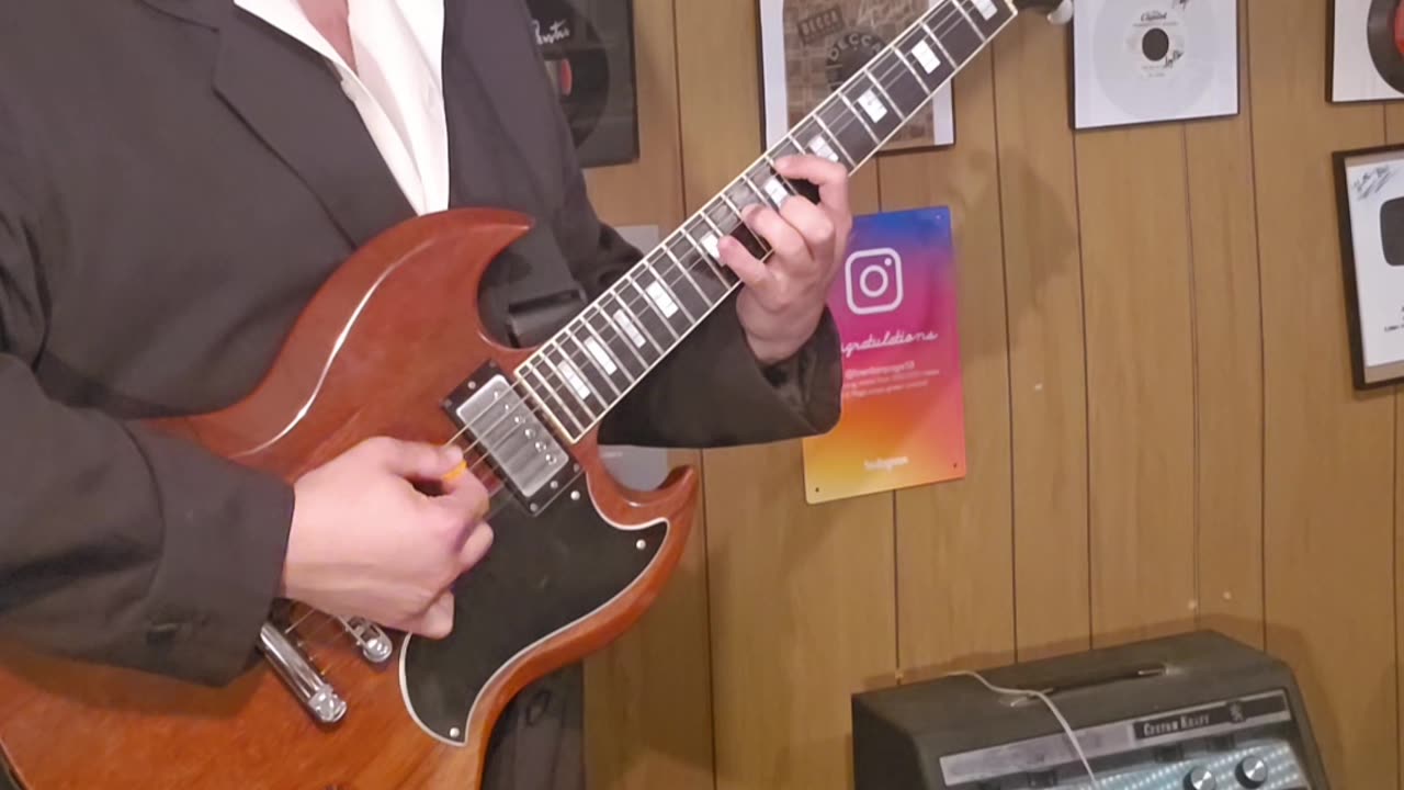 Trent Page playing BTO.