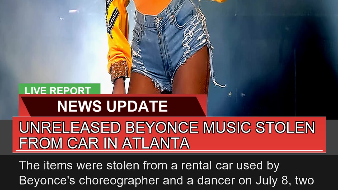 Unreleased Beyonce Music Stolen From Car in Atlant