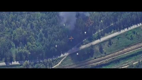 Estonian made and crowdfunded by Lithuanians EOS C-VTOL reconnaissance drone tracks Russian convoy