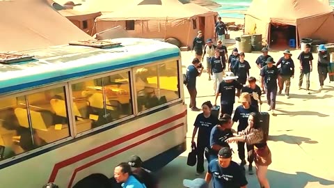 Actor steps on real landmine while filming video! 💣😱 #shorts #movie #video