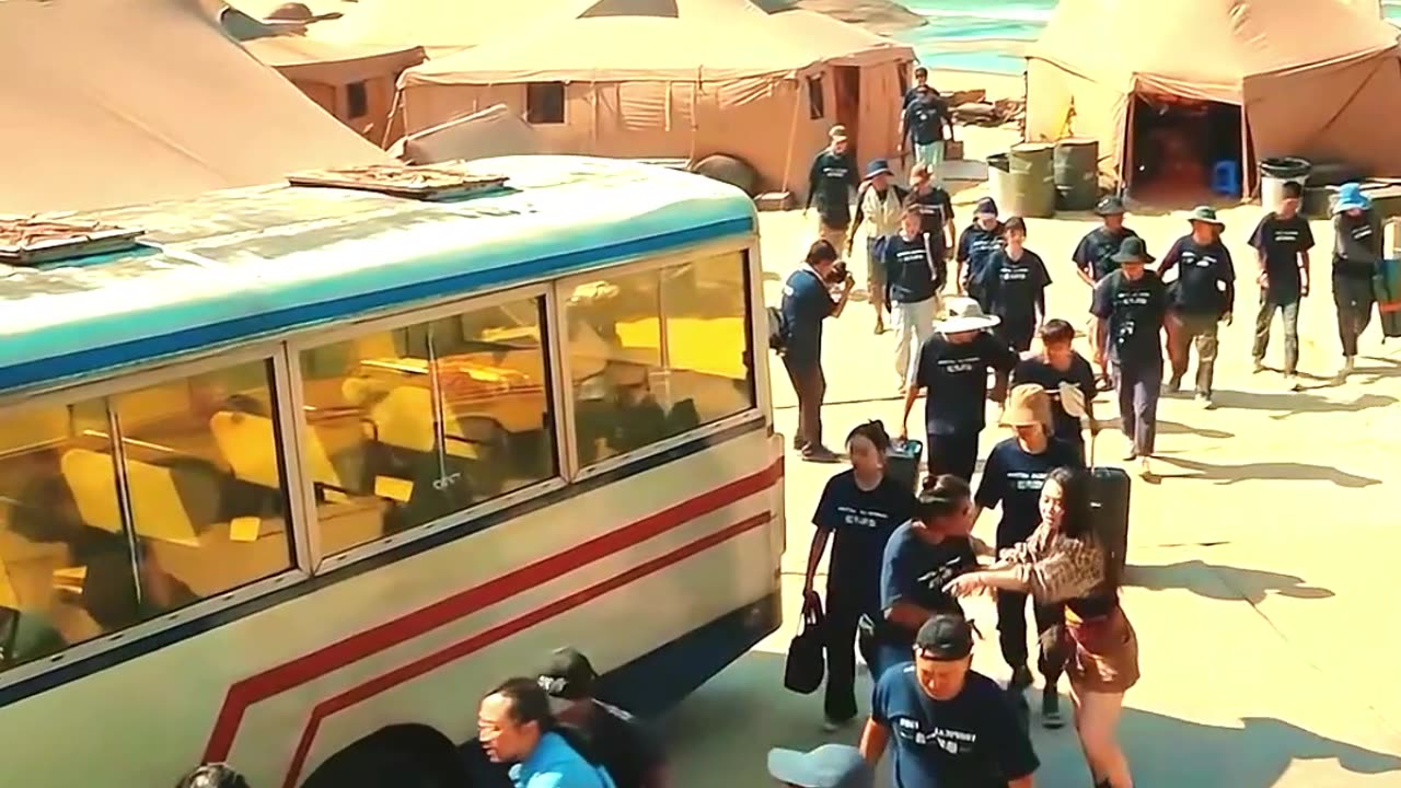 Actor steps on real landmine while filming video! 💣😱 #shorts #movie #video