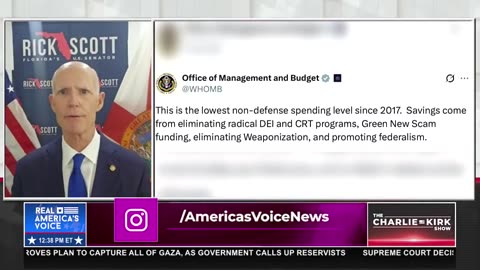 PRESIDENT TRUMP RELEASES "PART OF THE BUDGET" TO RID OF WASTEFUL SPENDING