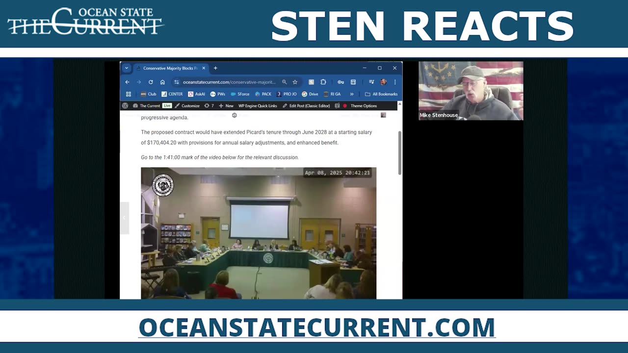 STEN REACTS: Chariho's Bold Stand – No Deal for Progressive Superintendent