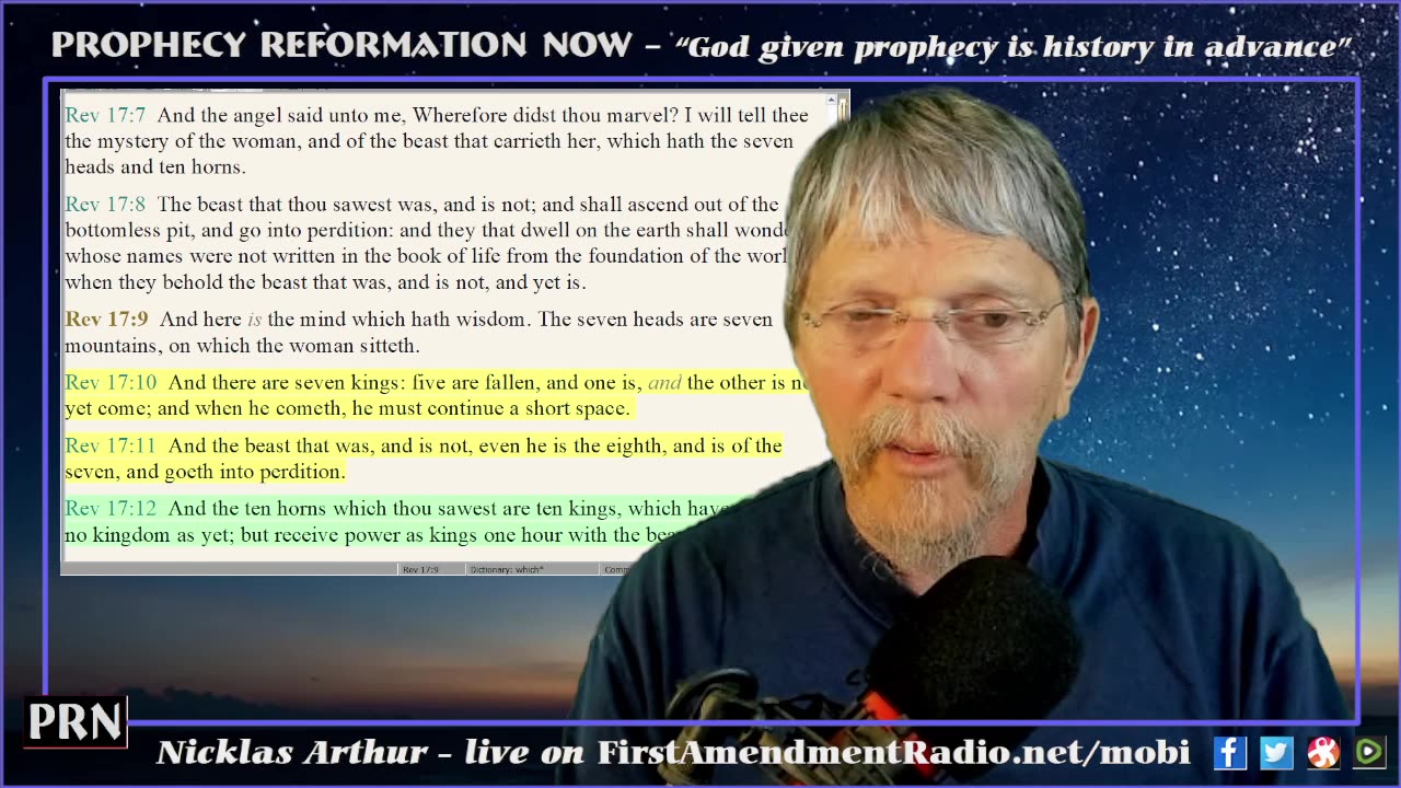 Prophecy Reformation Now - Revelation 17:10-18
