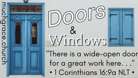 Doors and Windows | Nicholas Roberts