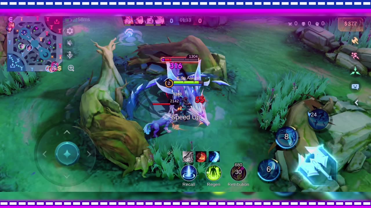 As Cecilion (scaling mage) , moba lagend