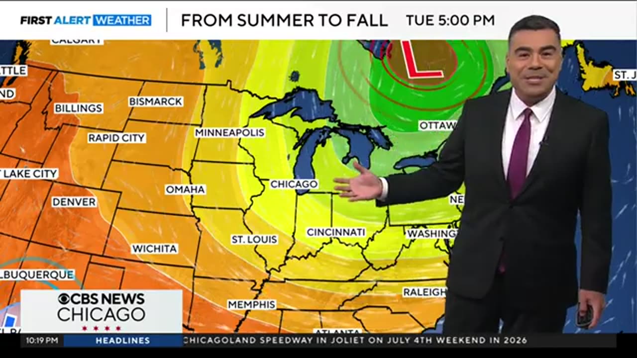 Mild with increasing humidity next 3 days in Chicago
