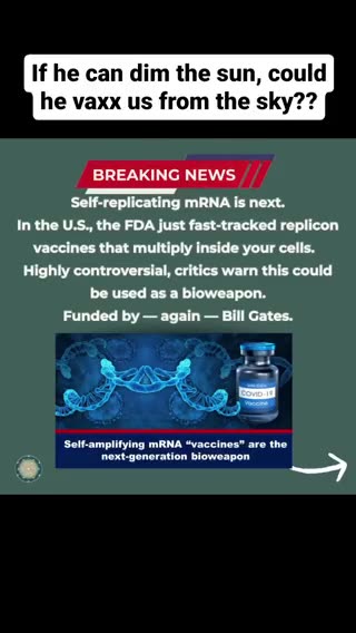 🚨🌎 AeroVax is a mRNA Vaccine thats not injected it’s inhaled through the air ‼️