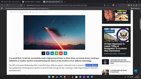 IN THE NEWS: BERLIN A NUCLEAR TARGET/ISRAEL'S SPACE LASERS