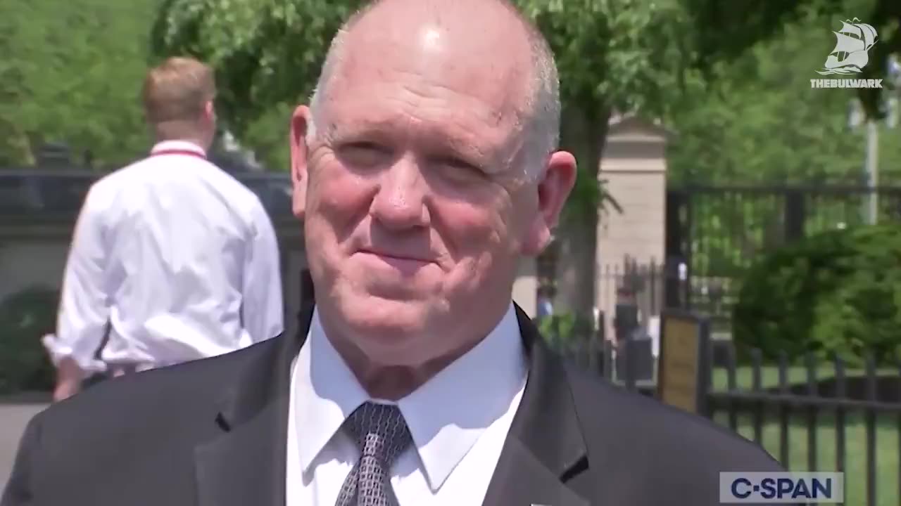 Tom Homan has some surprise arrests coming - just look at that smile!