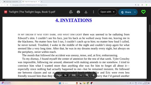ASMR - Twilight - Book 1 - chapter 3