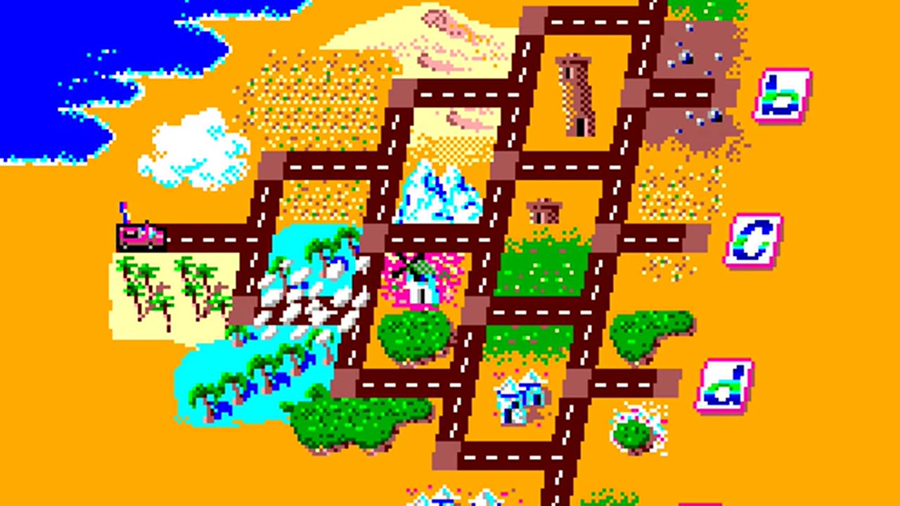 Master System Longplay 055 Out Run 3-D 2D