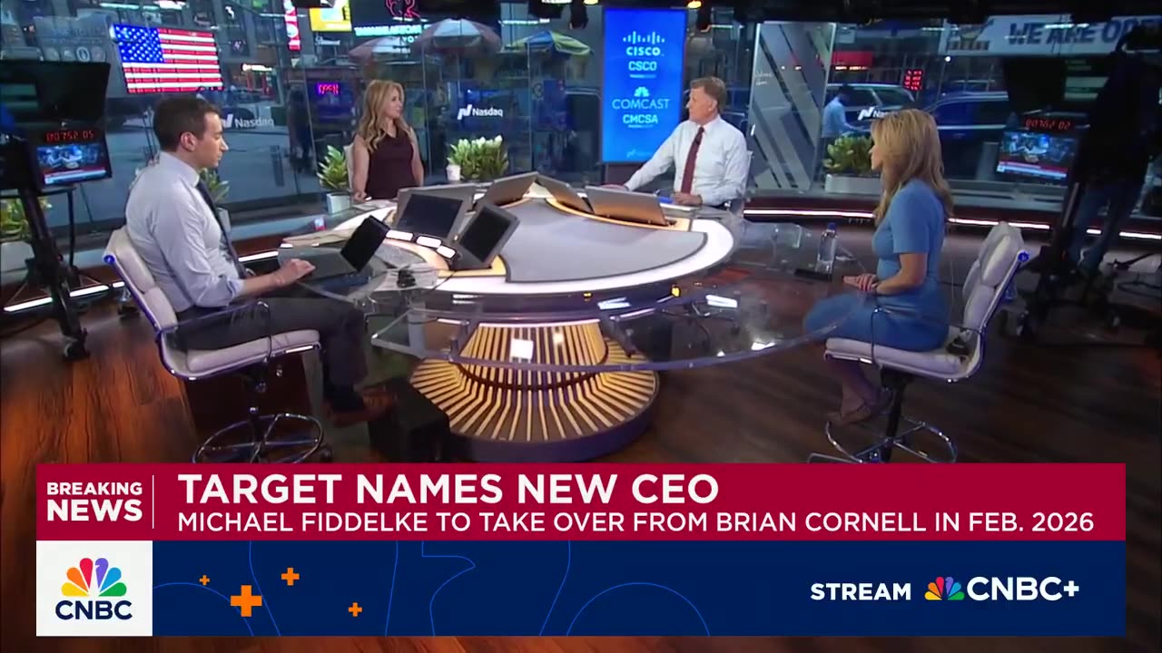 Michael Fiddelke, a longtime insider, is named Target's next CEO.