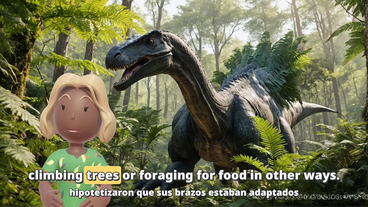 The Mystery of the Terrible Hand – Bilingual Story | Deinocheirus Explained in English & Spanish